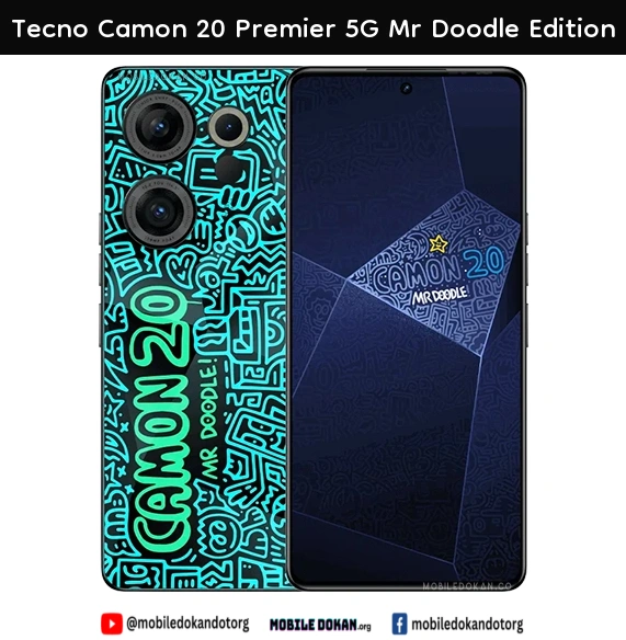 Tecno Camon 20 Premier 5G Mr Doodle Edition